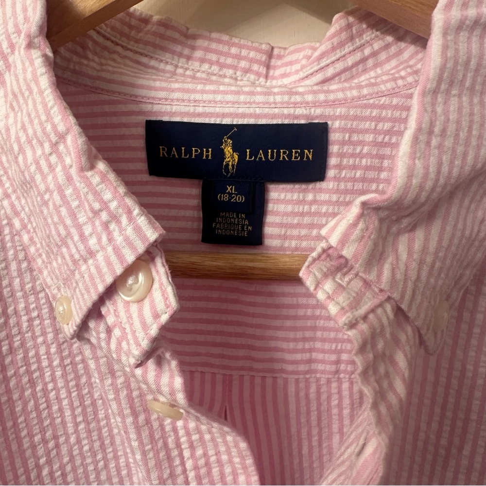 Ralph Lauren Pink Boys Shirt - Picture 4 of 5